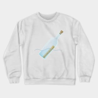 Messaging Bottle Crewneck Sweatshirt